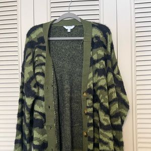 Camo Tunic with Fuzzy Detail!